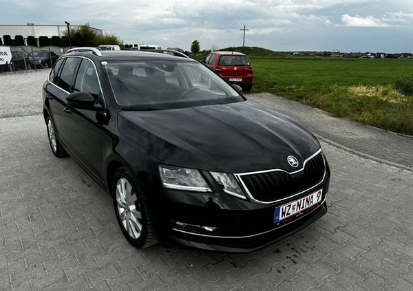 Skoda Octavia cena 64999 przebieg: 135000, rok produkcji 2018 z Łobez małe 667